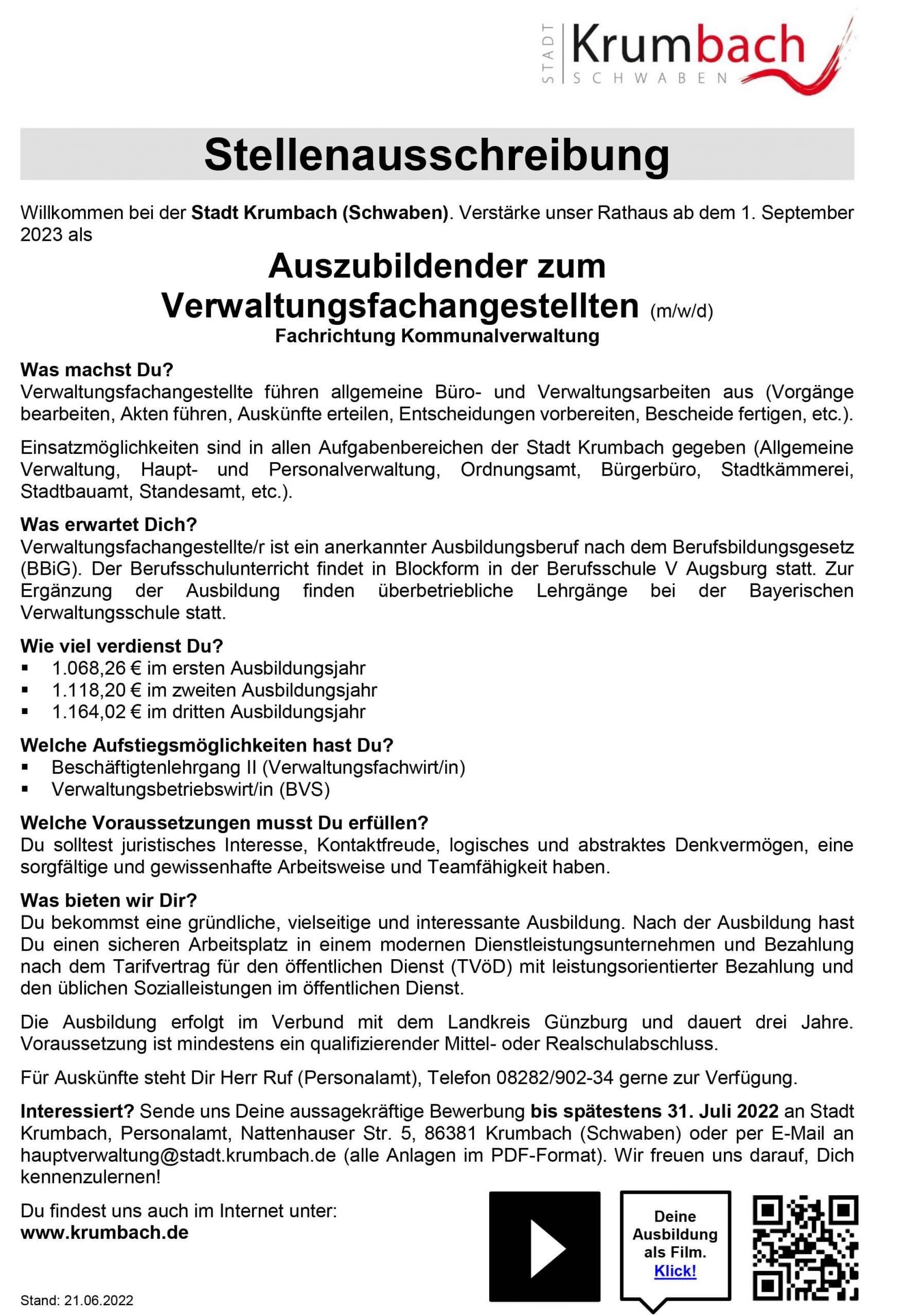 Stellenausschreibung-Azubi-VFA-K-2022